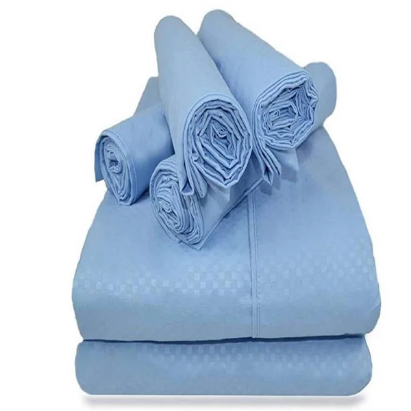Natalia Cavalletto 6 Piece Sheet Set - Size: King, Blue