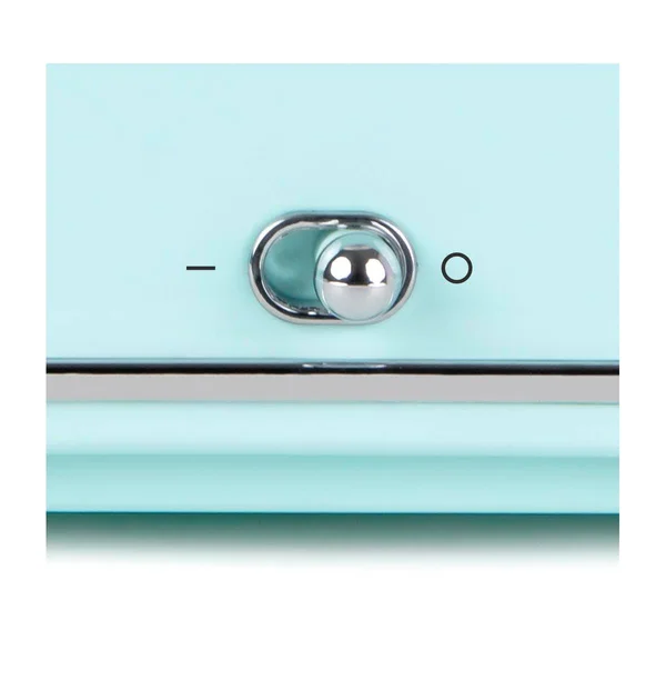 Nostalgia - Clcm8aq Classic Retro Hard & Sugar-Free Candy Cotton Candy Maker - Aqua