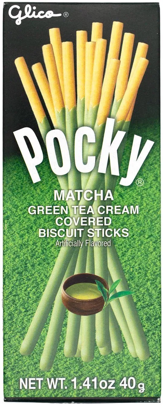 Pocky Cream Covered Biscuit Sticks Chocolate - 1.41 Oz-20 Count