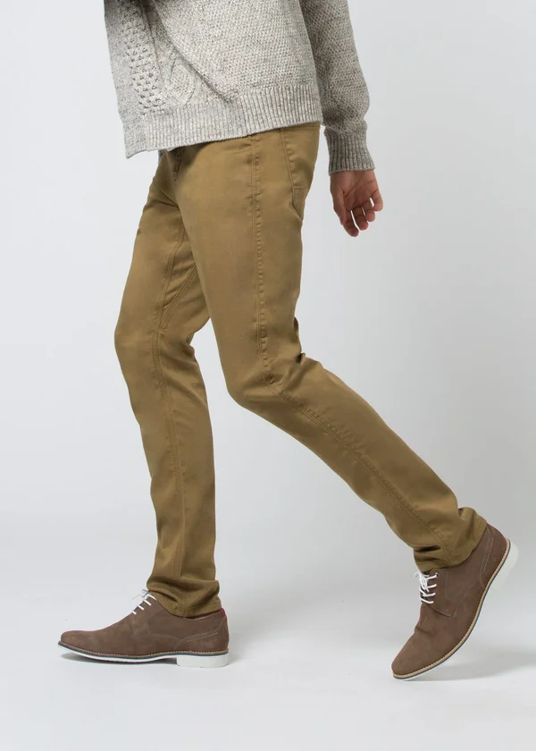 DU/ER Men's No Sweat Relaxed Fit Pant - 30x30 - Tobacco