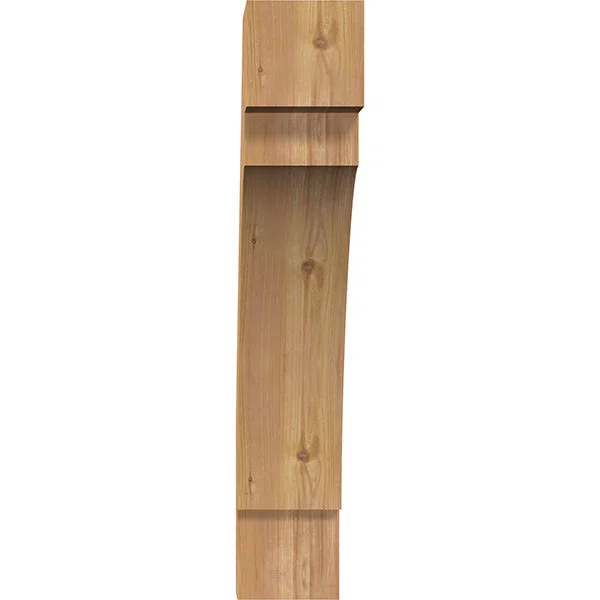 5 1/2x22W x 24x22D x 30x22H Merced Smooth Brace, Western Red Cedar