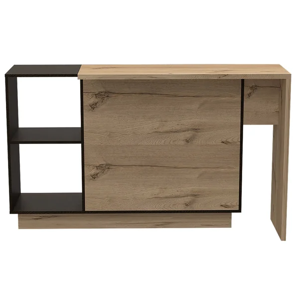 FM Furniture Aspen Kitchen Island Black Wengue
