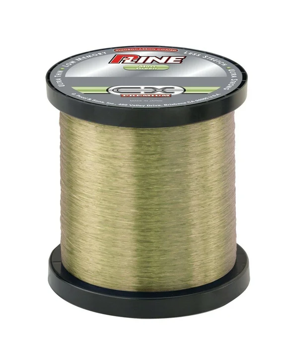 P-Line CX Premium Fishing Line - 3000 Yards - Moss Green - 6 lb.