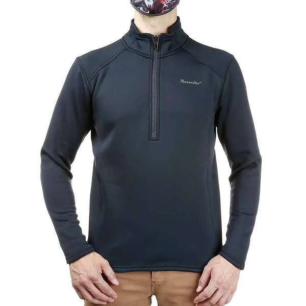 Moosejaw Men's Gratiot 1/2 Zip Stretch Fleece - Small - Marine