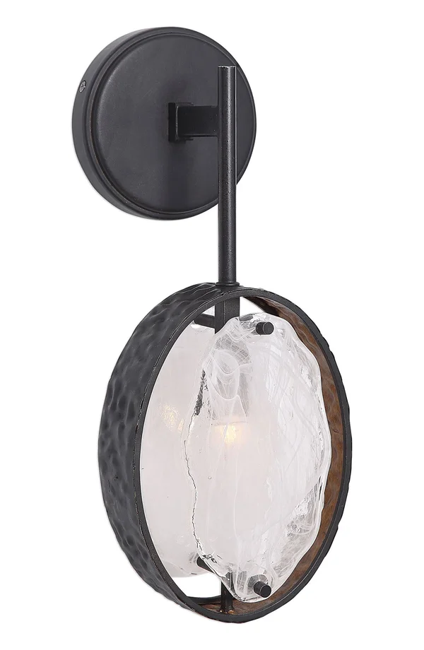 Uttermost 22517 Maxin Dark Bronze 1 Light Sconce