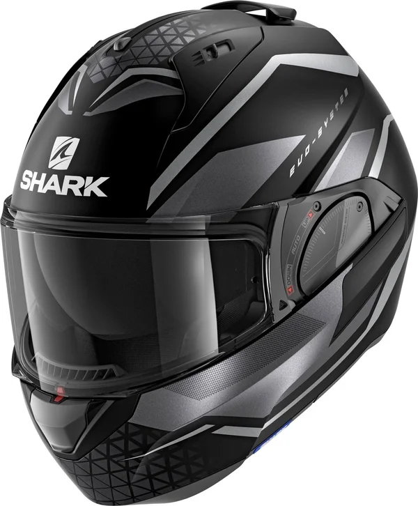 Shark - Helmet Evo-ES Yari Mat Black, Anthracite, Anthracite - Size S