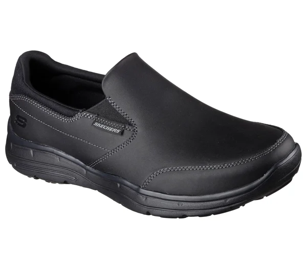 Skechers Men's Relaxed Fit Glides Calculous Slip On, Black