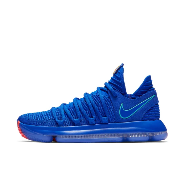 Nike Men's Zoom KD 10 Basketball Shoes, Size: 14.0, Blue