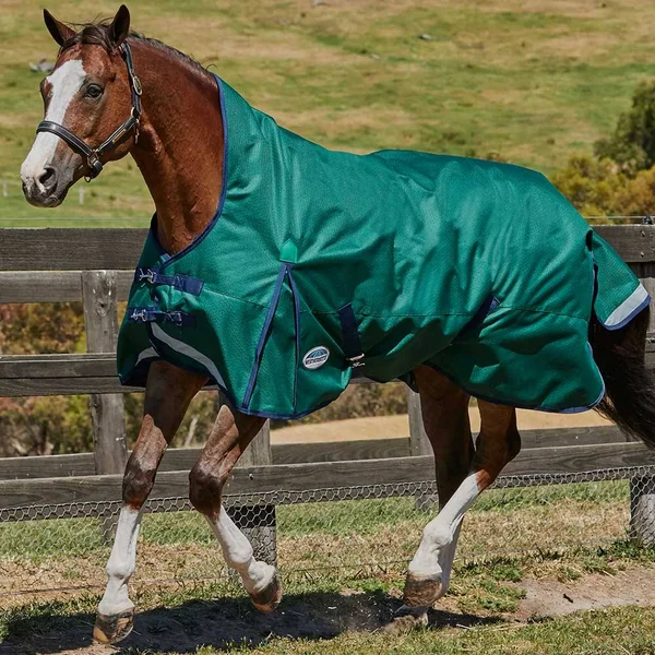 Weatherbeeta ComFiTec Plus Dynamic - High Neck, Lite, Hunter/Navy