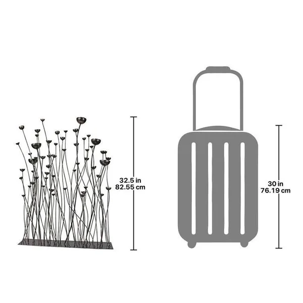 Design Toscano Prairie Grasses Metal Sculpture
