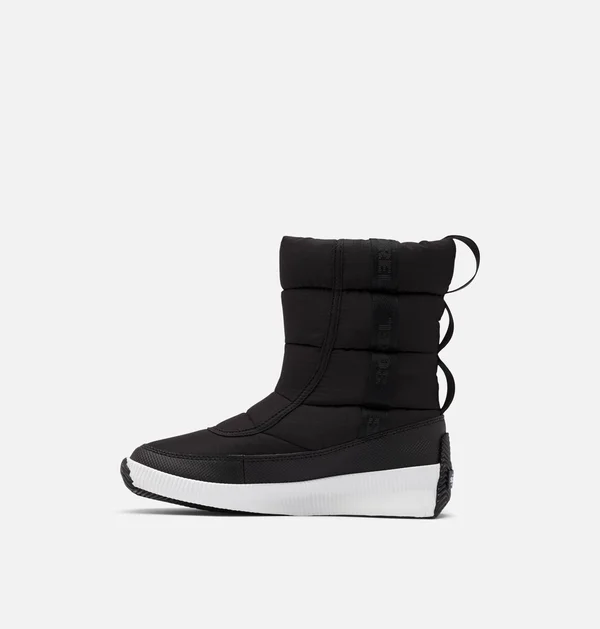 Sorel Out N About Puffy Mid Boot - Women's Black - 6.5