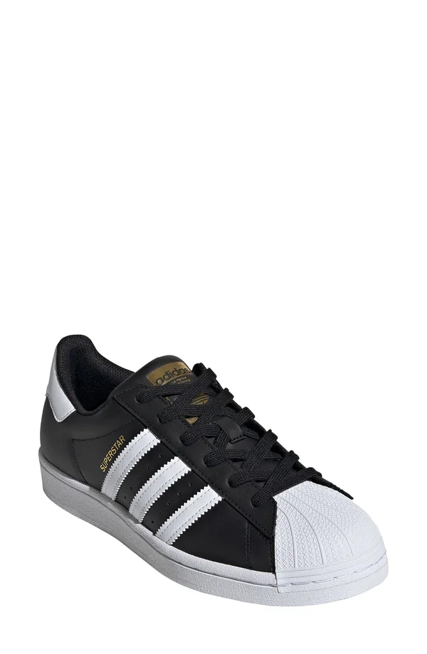 Adidas Originals Women's Superstar Shoes - Black