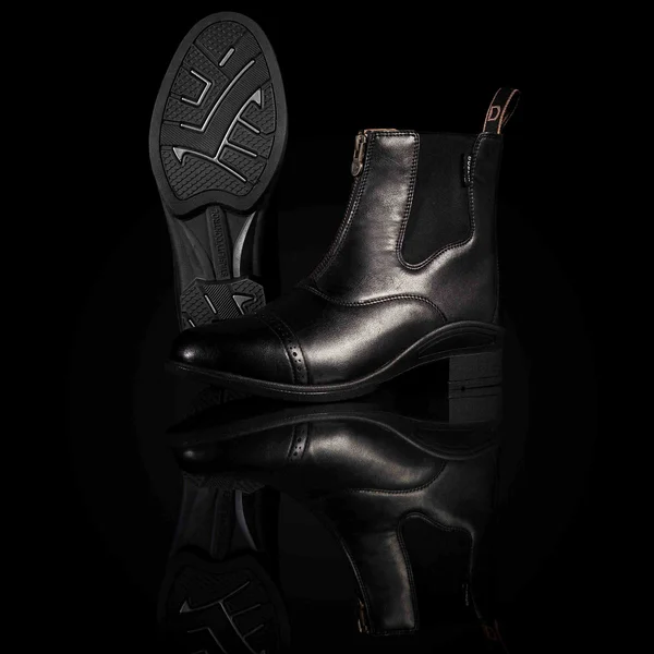 Dublin Altitude Zip Paddock Boots Black Childs 4