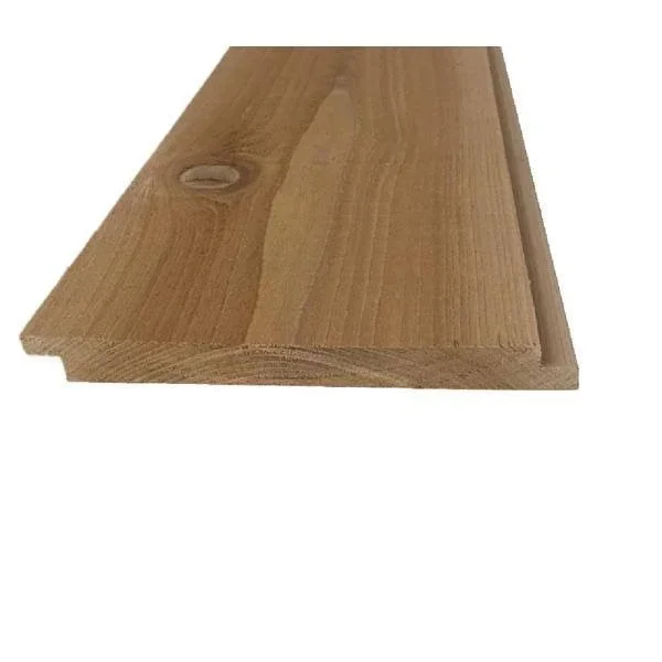 Pattern Stock 1 in. x 8 in. x 8 ft. Cedar Stk Shiplap Siding (6-Pack)
