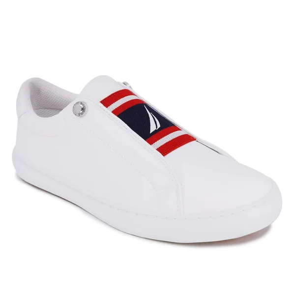 Nautica Women's Nitara Fashion Sneakers - White - 6.5M