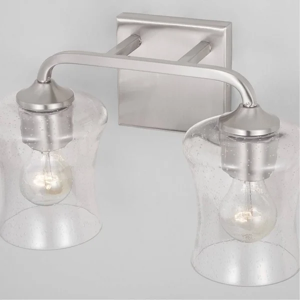 Capital Lighting 139221BZ-499 Reeves 2 Light Vanity, Bronze