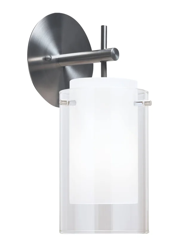Tech Lighting Echo Wall Sconce, Satin Nickel - 700TDECSCS