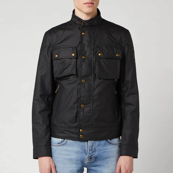 Belstaff Black Racemaster Jacket