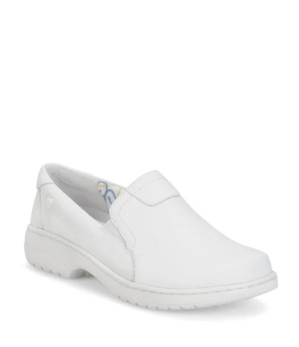 Women's Nurse Mates Meredith Slip On, Size: 7, White
