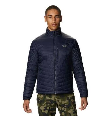 Mountain Hardwear Men's Derra Jacket - L - Blue
