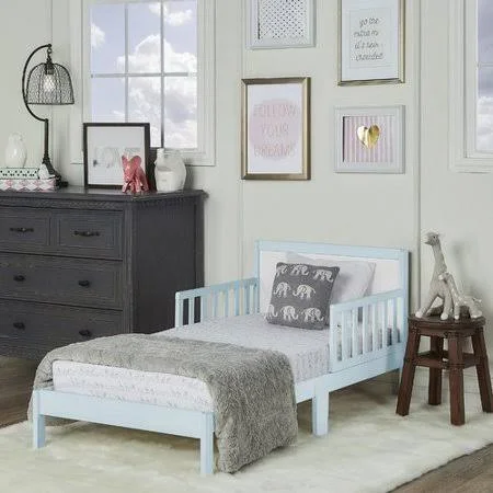 Harriet Bee Clipper Toddler Platform Bed, White