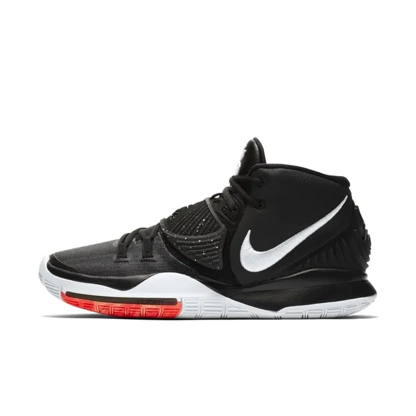 Nike Kyrie 6 - Mens Basketball Shoes - Black/White, Size 15.0
