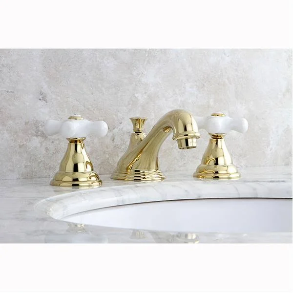 Kingston Brass KS5565PX Royale Widespread Lavatory Faucet, Oil Rubbed Bronze