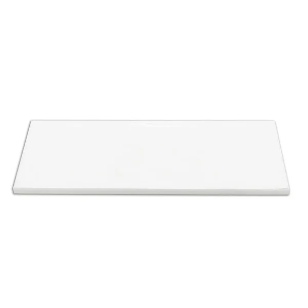 Tilebar Santa Monica White 4x12 Bullnose