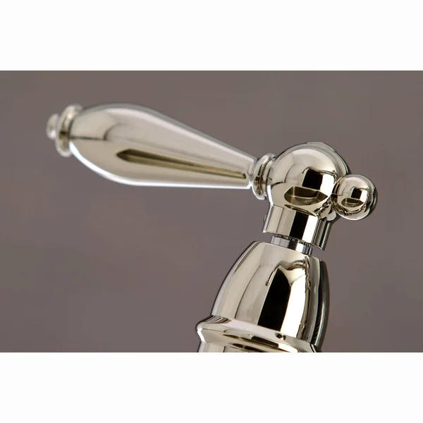 Kingston Brass KS3277ALBS Kitchen Faucet with Side Sprayer Satin Brass