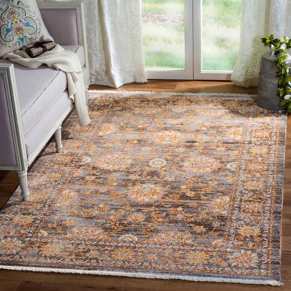 Safavieh Vintage Persian VTP469L 9&0x22 x 11&7x22 Light Brown, Multi Area Rug
