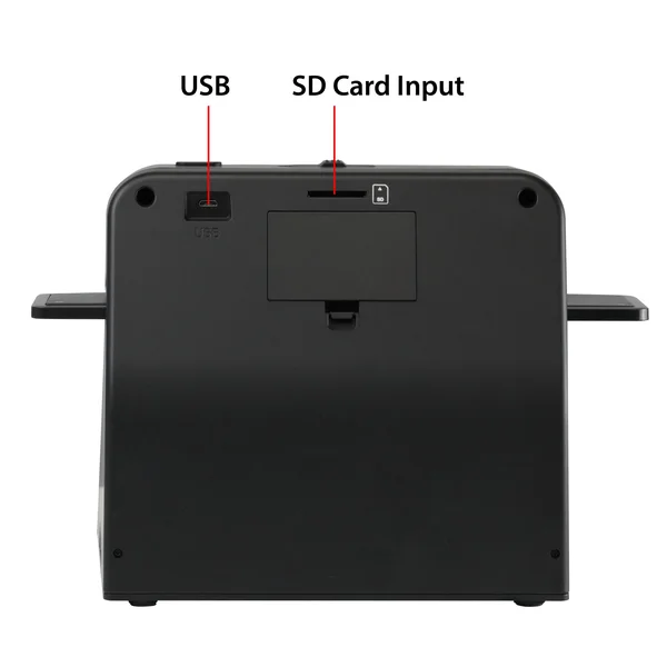 Magnasonic All-in-One Film & Photo Scanner, 14MP Resolution, Converts 4x6 Photos, 35mm/110/126 Film & 135 Slides Into Di