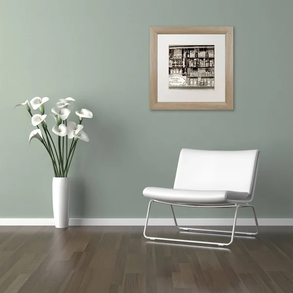 Trademark Art Brussola Esse Buranello' Matted Framed Art