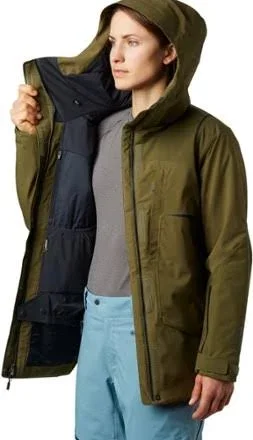 Mountain Hardwear Women's Boundary Line Gore-Tex Insulated Jacket - XL - Green