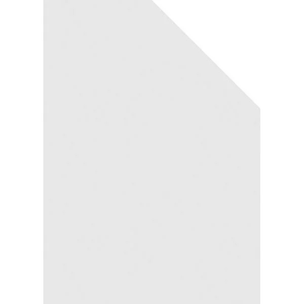 Ekena Millwork GVPOL20X3601SN 20x22W x 36x22H Octagonal Surface Mount PVC Gable Vent: Non-Functional - w/ 3-1/2x22W x 1x22P Stand