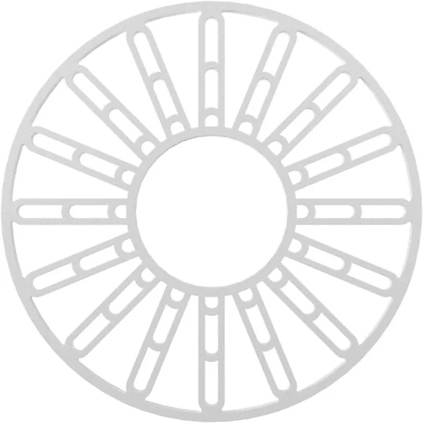 Ekena Millwork CMPP40HH 40x22OD x 14 1/2x22ID x 1x22P Hale Architectural Grade PVC Pierced Ceiling Medallion