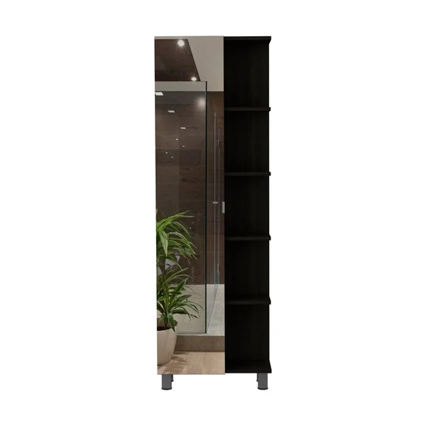 Los Angeles Linen Cabinet with Mirrror - FM Furniture MLB4441