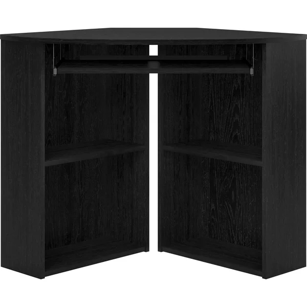 Caleb Corner Desk - Black Ash - Altra