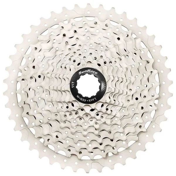 Sunrace CSMS8 11 Speed Cassette, 11-42t, Champagne