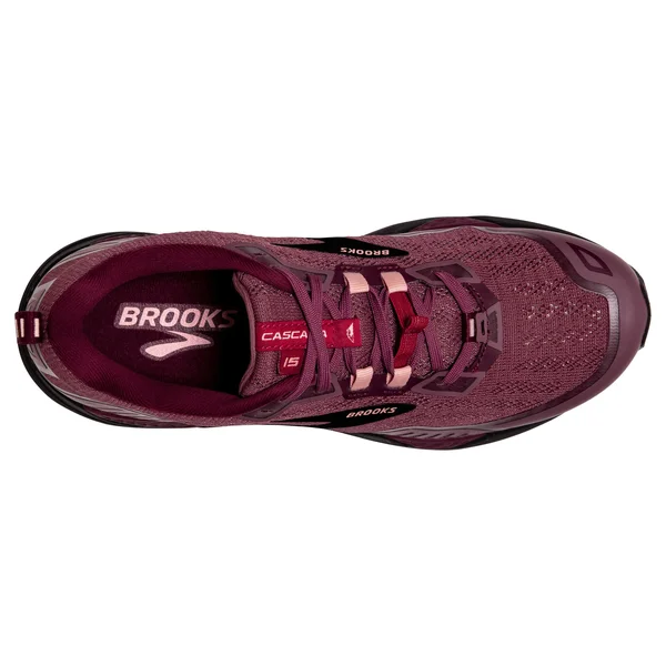 Brooks Women's Cascadia 15 9 - Nocturne/Zinfandel/Black