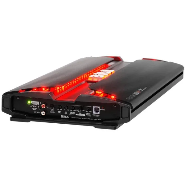 Boss Audio PT3000 Phantom 3000W 2-Channel Full Range Class A/B Amplifier