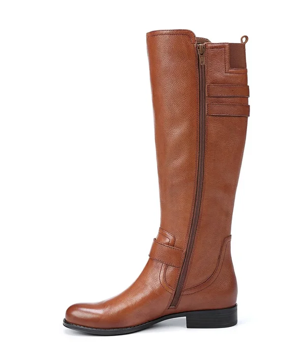 Naturalizer Women's Jessie Wide Calf Boots - Banana Bread in Size 4
