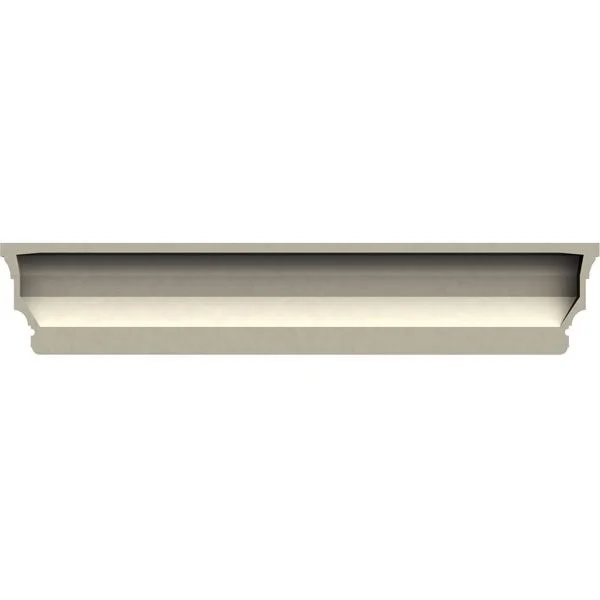 Ekena Millwork CRH07X179ST 179x22 Bottom Width x 182 3/4x22 Top Width x 7 1/8x22H x 5/8x22P Stockport Crosshead