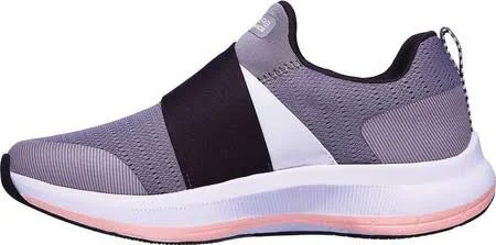 Skechers Women's GOrun Pulse - Bold Venture Running Shoes, Plum, 8.0