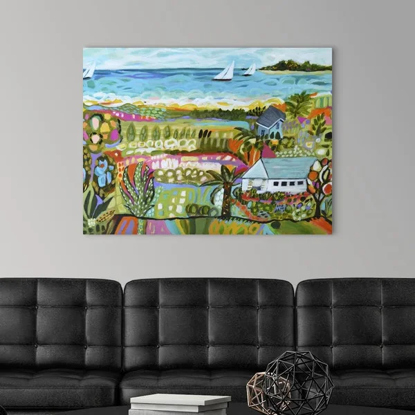 Nautical Whimsy III - Canvas Wall Art, 40x30, Great Big Canvas