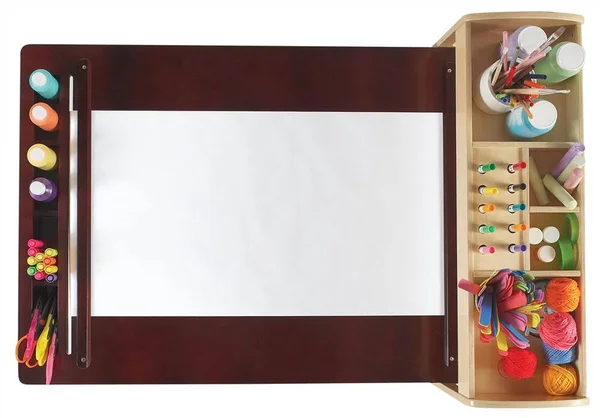 Guidecraft Deluxe Art Center, Size: Kids