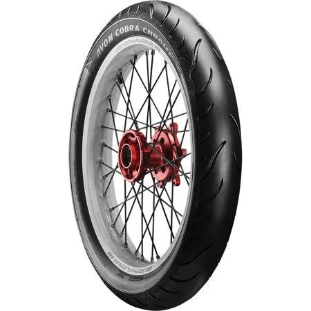 Avon Tyres 2120113 Cobra Chrome Av91 Front Tire - 90/90-21
