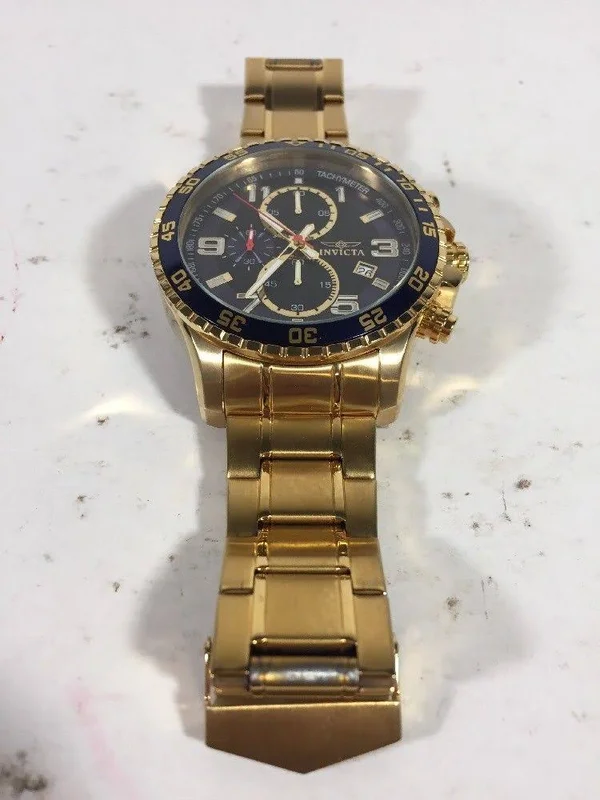 Invicta Men's 14878 Specialty Chronograph Gold Ion-Plated Watch