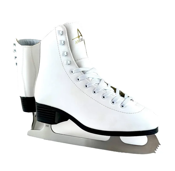American Athletic Shoe Women's Tricot Lined Ice Skates 8 White