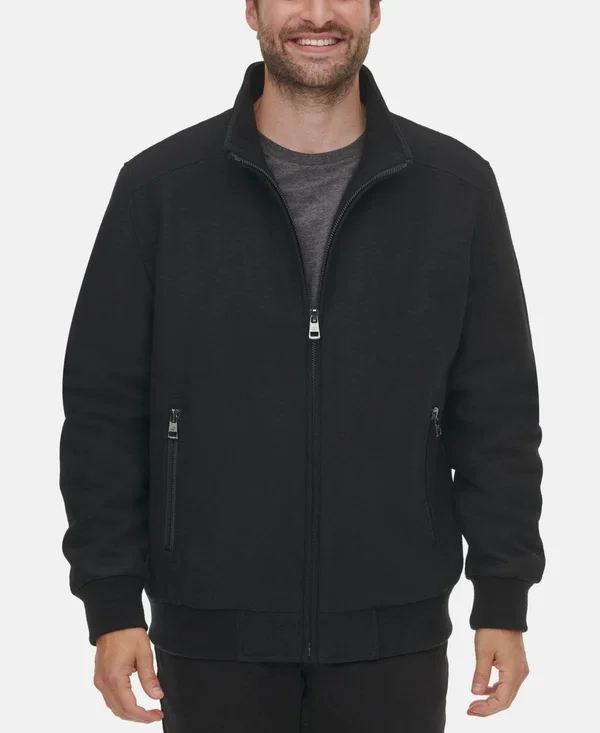 Calvin Klein Men's Bomber Coat 9447334 - Xs - Black