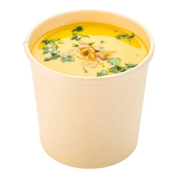 200-ct Disposable 12-oz Bio Soup Container - Medium Kraft Soup Cups: Perfect for Cafes - Eco-Friendly Recyclable Paper Cup - Who